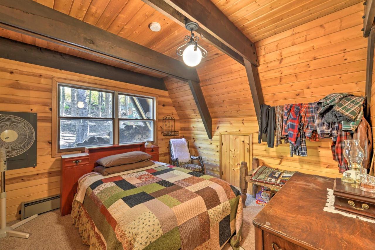 Irwin A-Frame Cabin With Deck And Mountain Views! Bagian luar foto